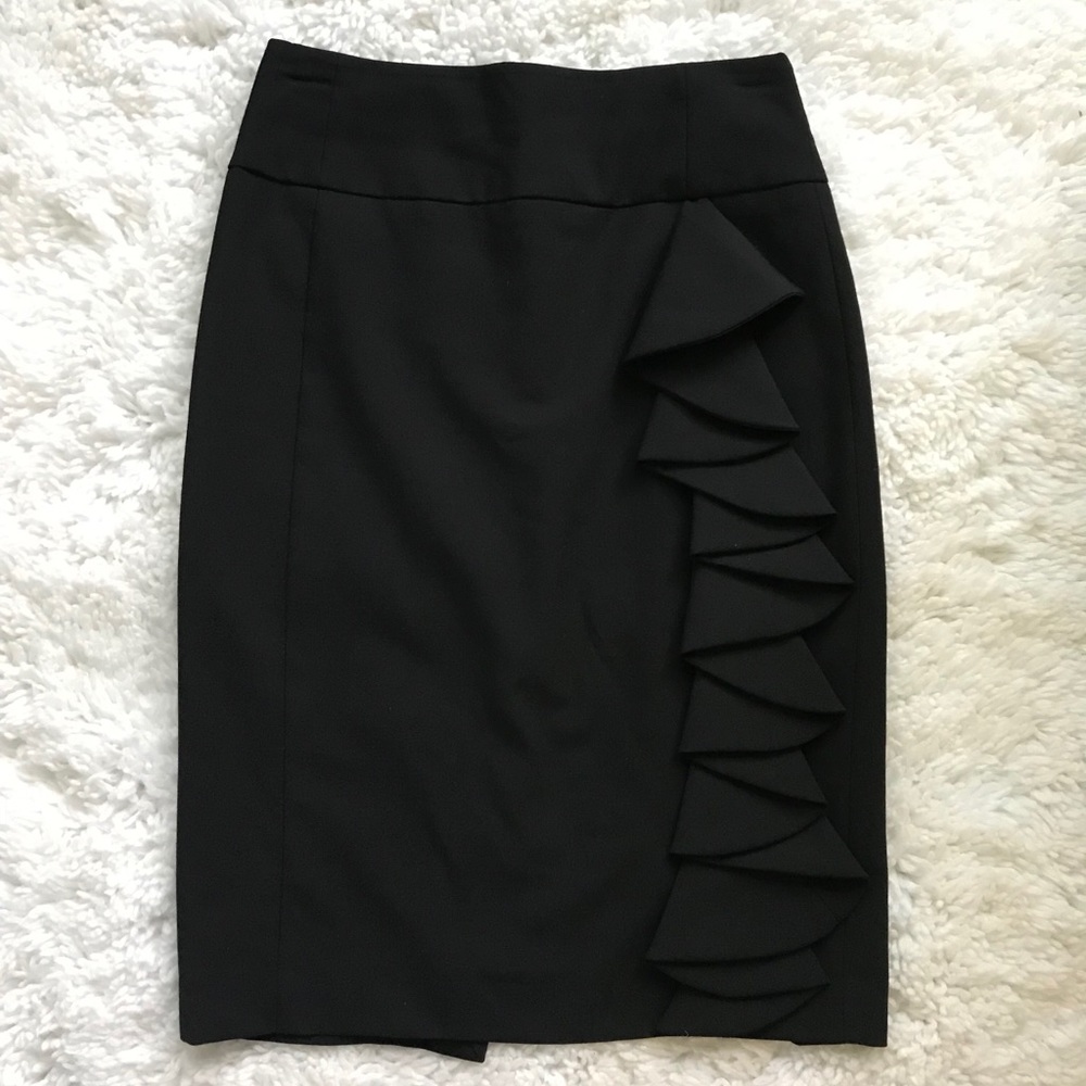 Express Design Studio black pencil skirt size 2